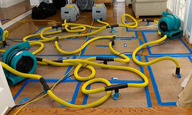 Water damage restoration process in Brandywine, MD